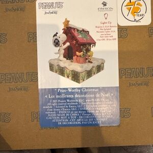 Jim Shores Peanuts: “Prize-Worthy Christmas”